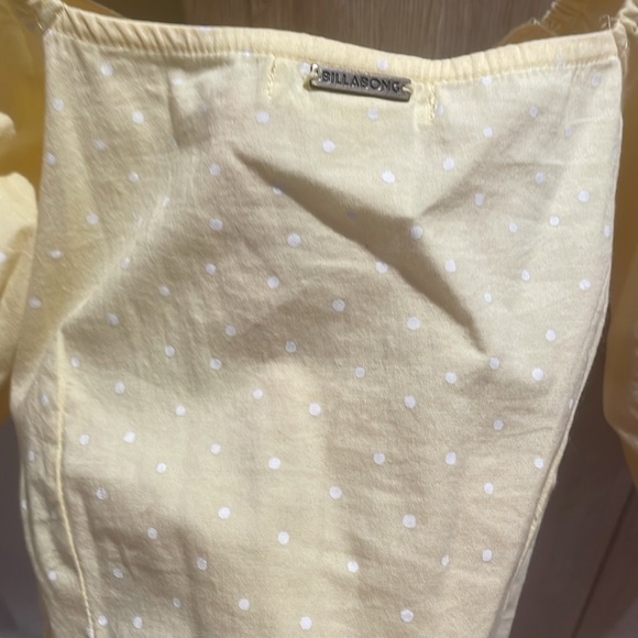 Billabong The Salty Blonde Sun Glow Crop Blouse - Picture 8 of 8